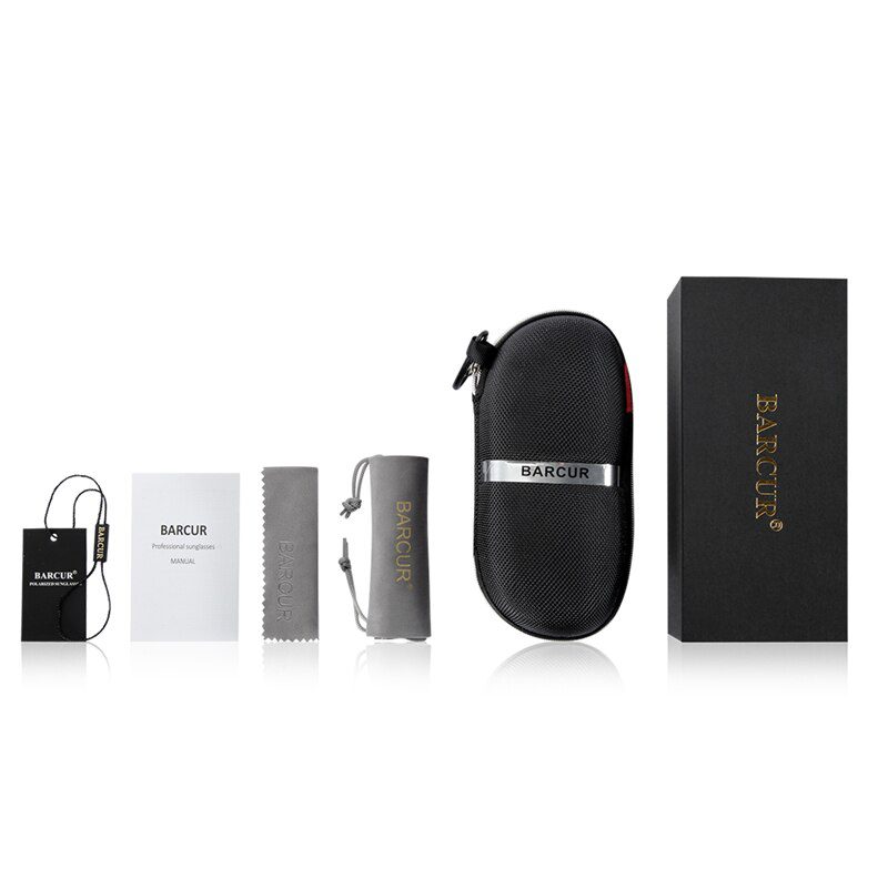 BARCUR Design Titanium Alloy Sunglasses Polarized Men's Sun Glasses Women Pilot Gradient Eyewear Mirror Shades Oculos De Sol BARCUR Design Titanium Alloy Sunglasses Polarized Men's Sun Glasses Women Pilot Gradient Eyewear Mirror Shades Oculos De Sol