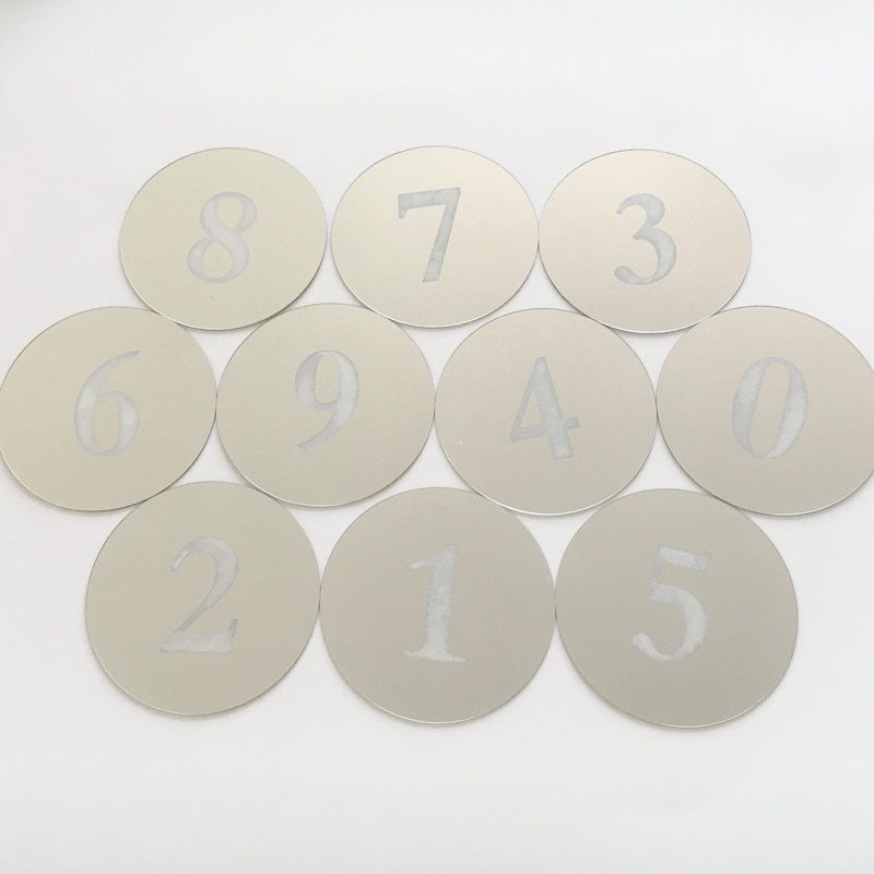 10pcs Diameter 100x1mm Acrylic Wall Mirrors Round Stickers Plastic Hotel Decorative Miroir Mural DIY Plak Espejo Decorativos
