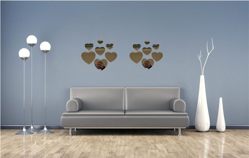 10pcs Diameter 100x1mm Acrylic Wall Mirrors Round Stickers Plastic Hotel Decorative Miroir Mural DIY Plak Espejo Decorativos