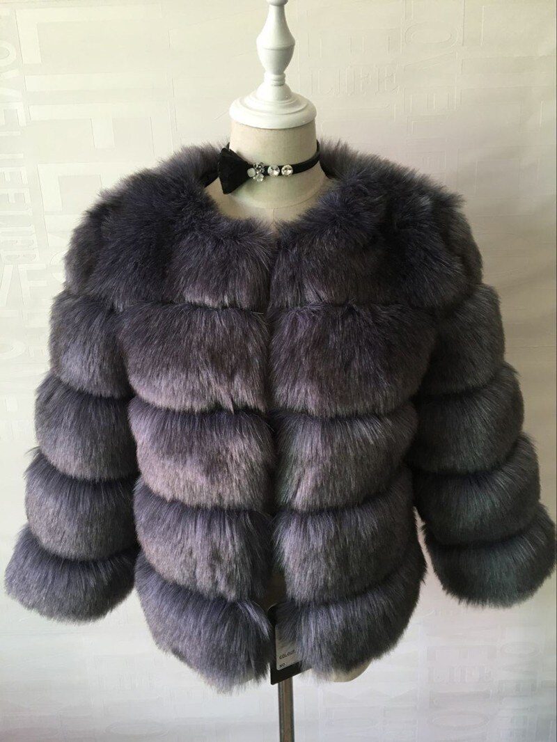 ZADORIN S-3XL Mink Coats Women 2020 Winter Top Fashion Pink FAUX Fur Coat Elegant Thick Warm Outerwear Fake Fur Woman Jacket