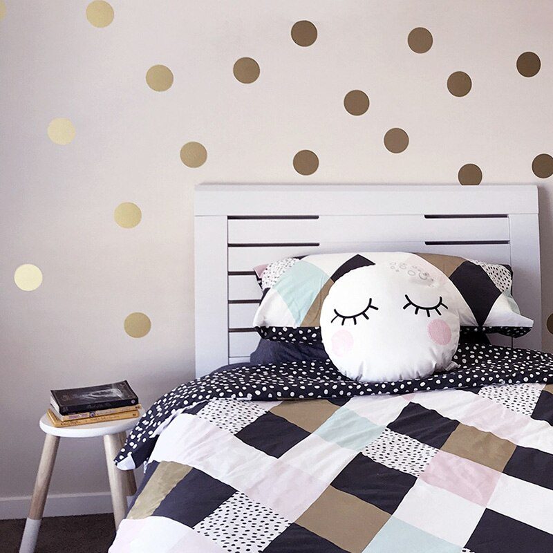 Gold Polka Dots Room Living Decor Home Wall Stickers Children Home Decor Nursery Wall Decals Wall Stickers For Kids Rooms Gold Polka Dots Room Living Decor Home Wall Stickers Children Home Decor Nursery Wall Decals Wall Stickers For Kids Rooms