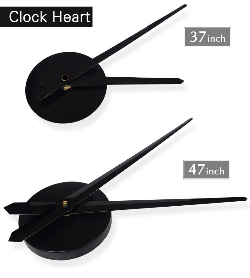Fashion 3D big size wall clock mirror sticker DIY brief living room decor meetting room wall clock