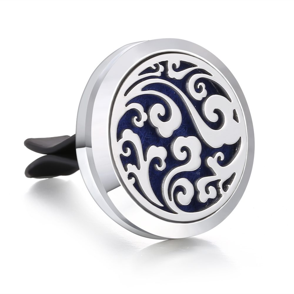 New Aromatherapy Car Perfume Diffuser Stainless Steel 30mm Magnetic Aroma Diffuser Locket Car Air Freshener Vent Clip + 1pcs Pad New Aromatherapy Car Perfume Diffuser Stainless Steel 30mm Magnetic Aroma Diffuser Locket Car Air Freshener Vent Clip + 1pcs Pad