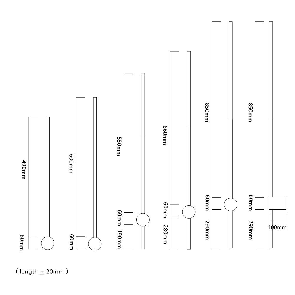 Led Wall Lamp Long Wall Light Decor For Home Bedroom Living Room Surface mounted Sofa background Wall Sconce Lighting Fixture