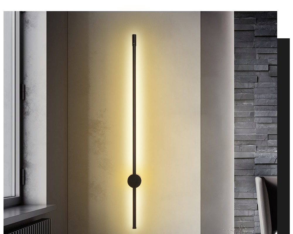 Led Wall Lamp Long Wall Light Decor For Home Bedroom Living Room Surface mounted Sofa background Wall Sconce Lighting Fixture