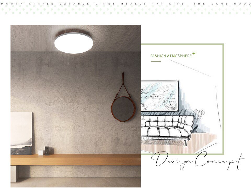 LED Ceiling Lamp Home Modern Panel Light Natural White Warm Cold White Round Square Ceiling Lights Living Room Bedroom Kitchen