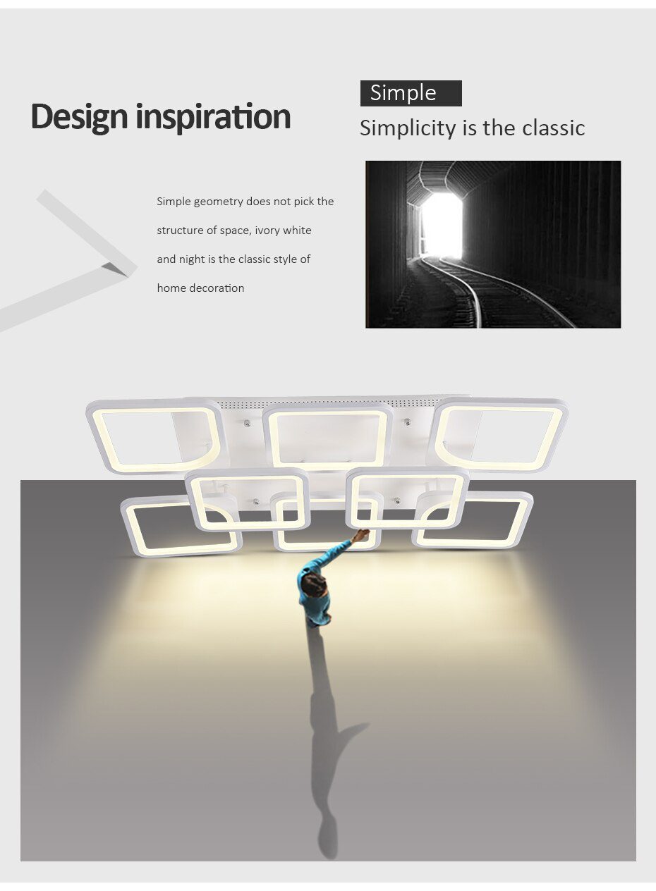 New led Chandelier For Living Room Bedroom kitchern Home chandelier Modern Led Ceiling Chandelier Lamp Lighting chandelier