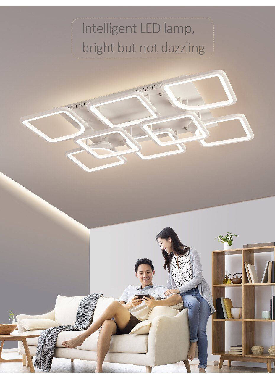 New led Chandelier For Living Room Bedroom kitchern Home chandelier Modern Led Ceiling Chandelier Lamp Lighting chandelier