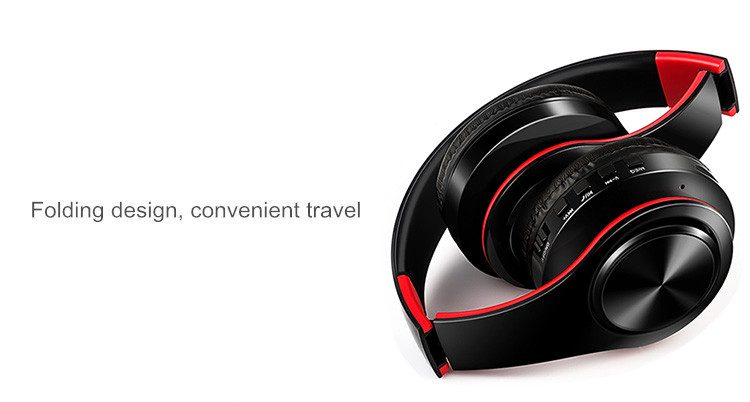 HIFI stereo earphones bluetooth headphone music headset FM and support SD card with mic for mobile xiaomi iphone sumsamg tablet