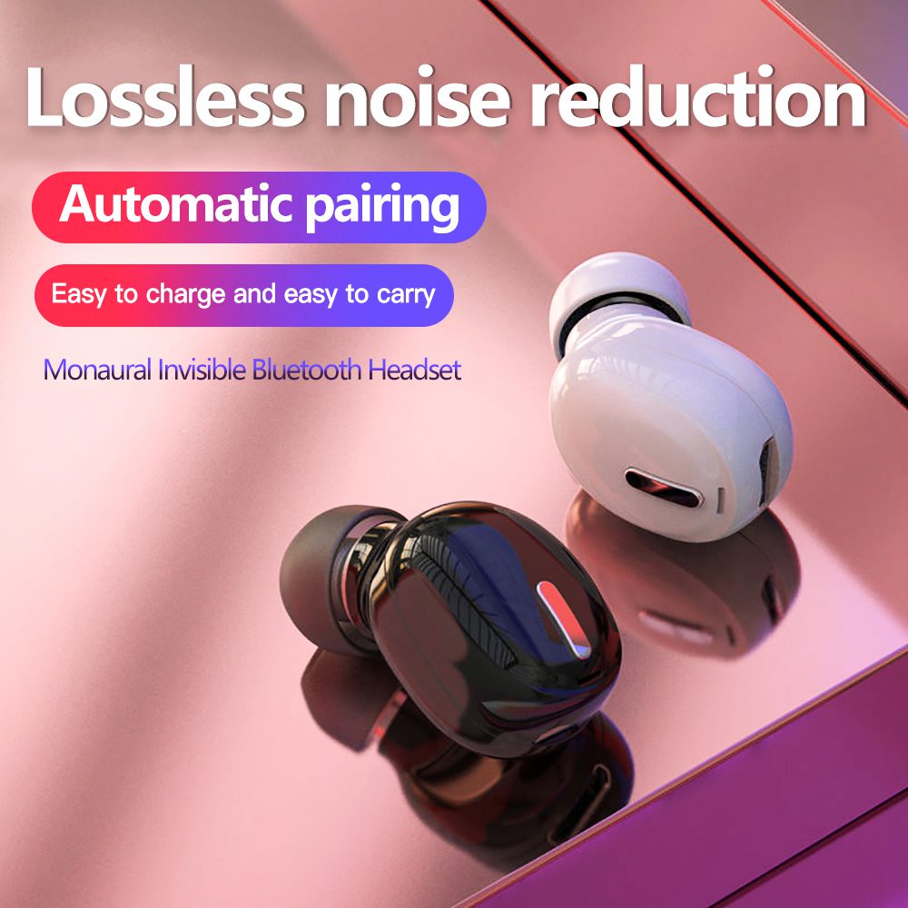 Mini Wireless Bluetooth 5.0 Earphone in Ear Sport with Mic Handsfree Headset Earbuds For Samsung Huawei All Phone Earphones