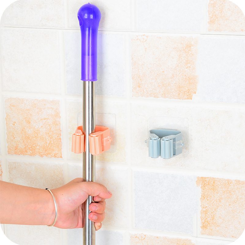 Mop Rack Wall Mounted Mop Holder Broom Holder Hanger Shelf Organizer Hook Household Kitchen Organizer Bathroom Accessories Mop Rack Wall Mounted Mop Holder Broom Holder Hanger Shelf Organizer Hook Household Kitchen Organizer Bathroom Accessories