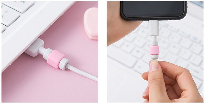 USB Cable Protector Earphone Wire Cord Protection Cover Data Charger line Protective Sleeve For Apple iphone 11 12 XR XS Max Pro USB Cable Protector Earphone Wire Cord Protection Cover Data Charger line Protective Sleeve For Apple iphone 11 12 XR XS Max Pro