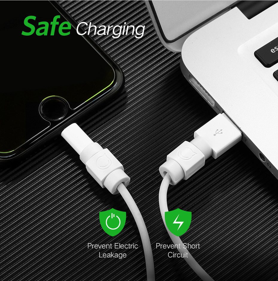 Ugreen Cable Protector For iPhone Charger Protection Cable USB Cord Saver Bite USB Cable Chompers For iPhone Cable Protector