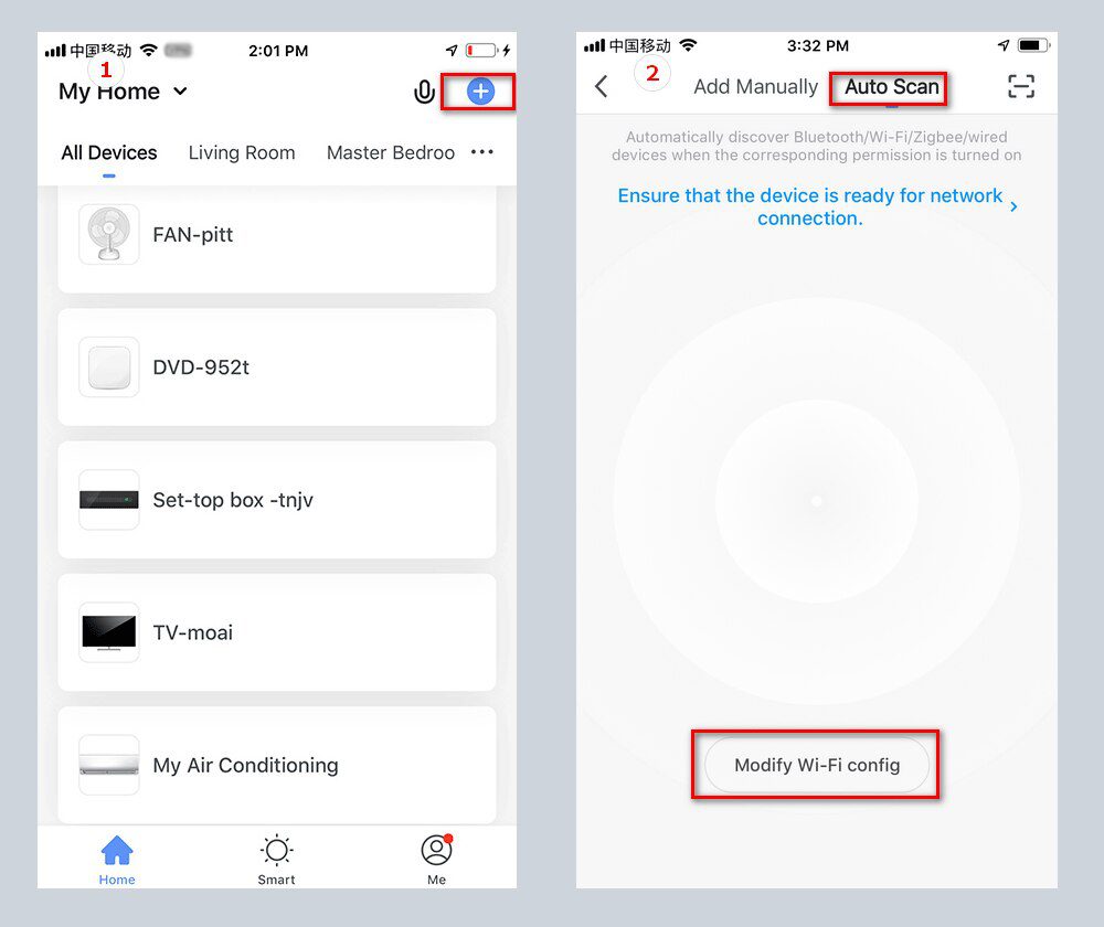 Smart Universal IR Remote WiFi Tuya for Smart Home Control for TV DVD AUD AC Air Conditioner Works with Alexa Google Home