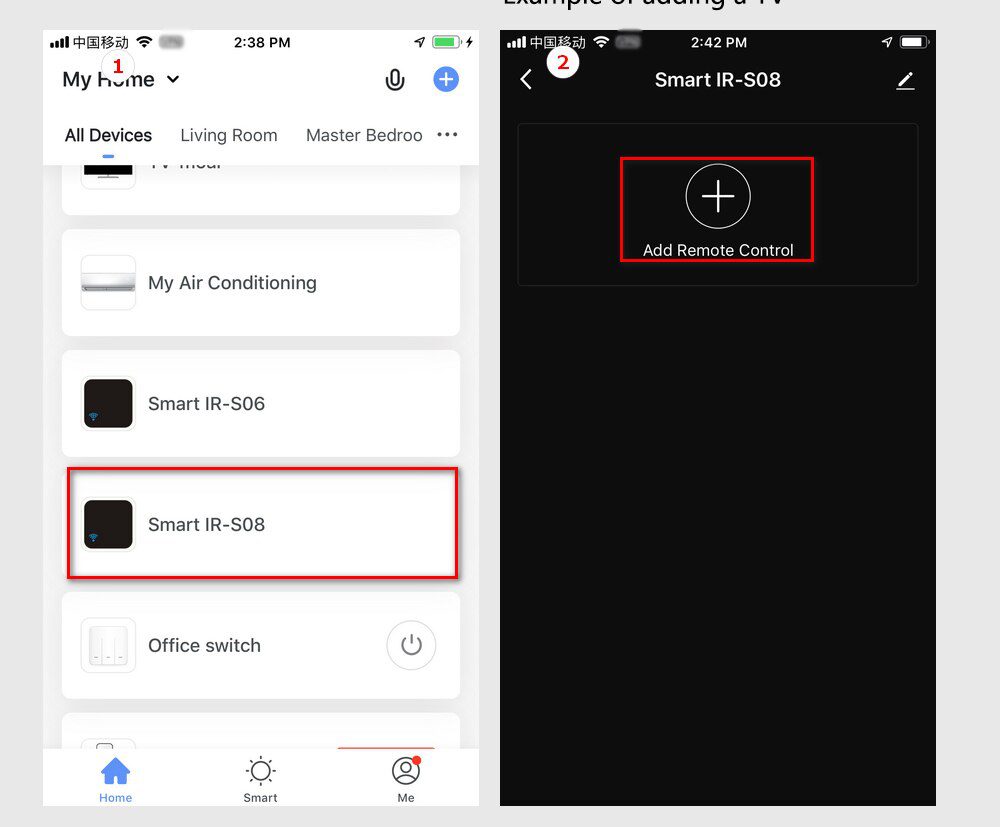 Smart Universal IR Remote WiFi Tuya for Smart Home Control for TV DVD AUD AC Air Conditioner Works with Alexa Google Home
