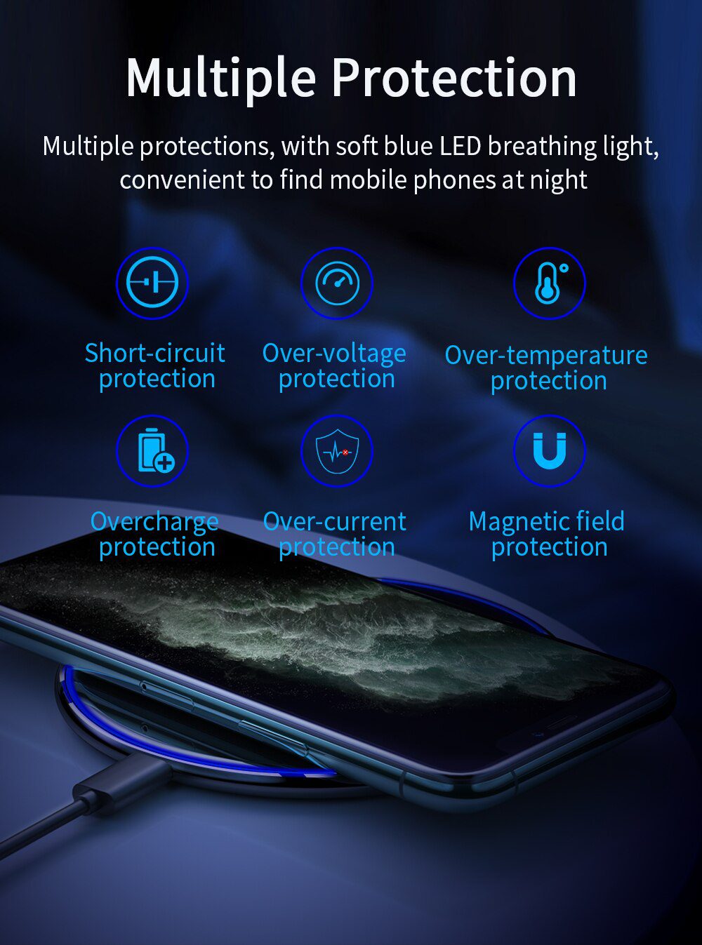 Essager 15W Qi Magnetic Wireless Charger For iPhone 12 11 Pro Xs Max X Induction Fast Wireless Charging Pad For Samsung Xiaomi Essager 15W Qi Magnetic Wireless Charger For iPhone 12 11 Pro Xs Max X Induction Fast Wireless Charging Pad For Samsung Xiaomi