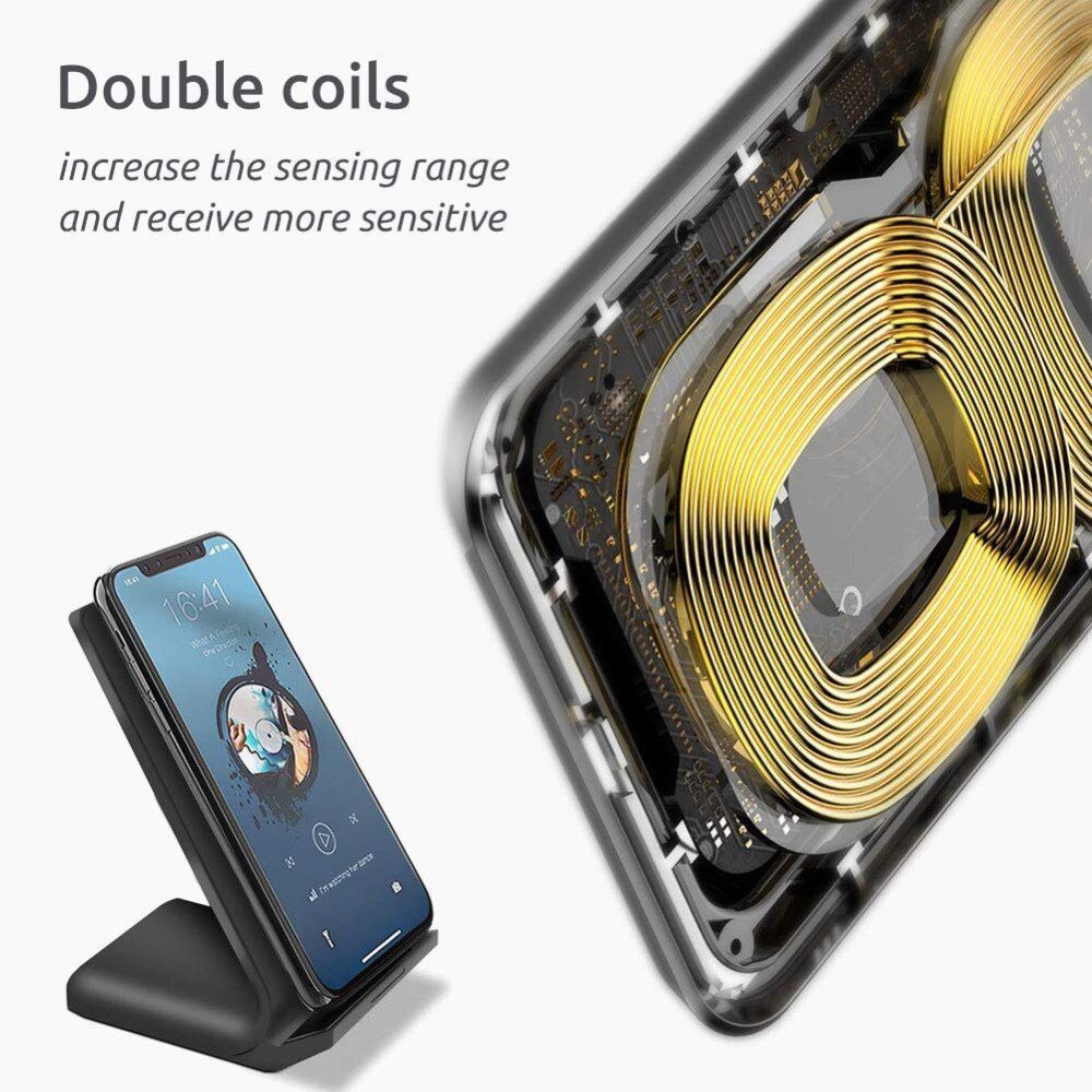 30W Qi Wireless Charger Stand For iPhone 12 11 Pro X XS Max XR 8 Samsung S20 S10 Note 20 Fast Charging Dock Station Phone Holder 30W Qi Wireless Charger Stand For iPhone 12 11 Pro X XS Max XR 8 Samsung S20 S10 Note 20 Fast Charging Dock Station Phone Holder