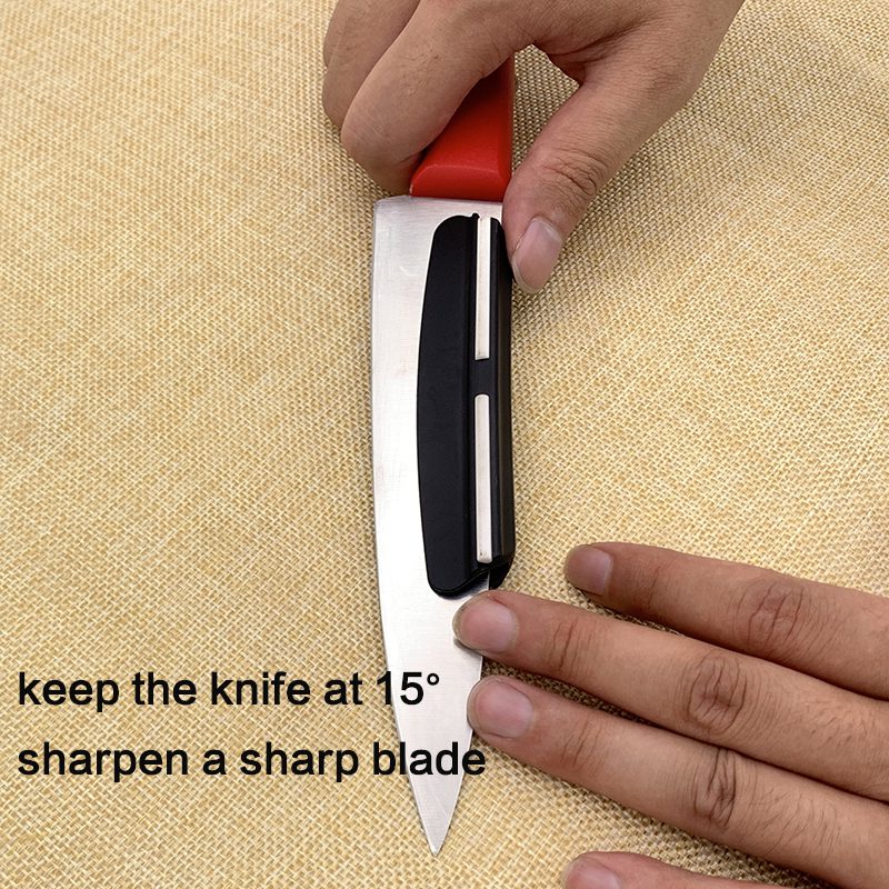 15 degrees knife sharpener Angle guide Sharpening stone Fixed angle Accessories profession tools kitchen Knife holder whetstone
