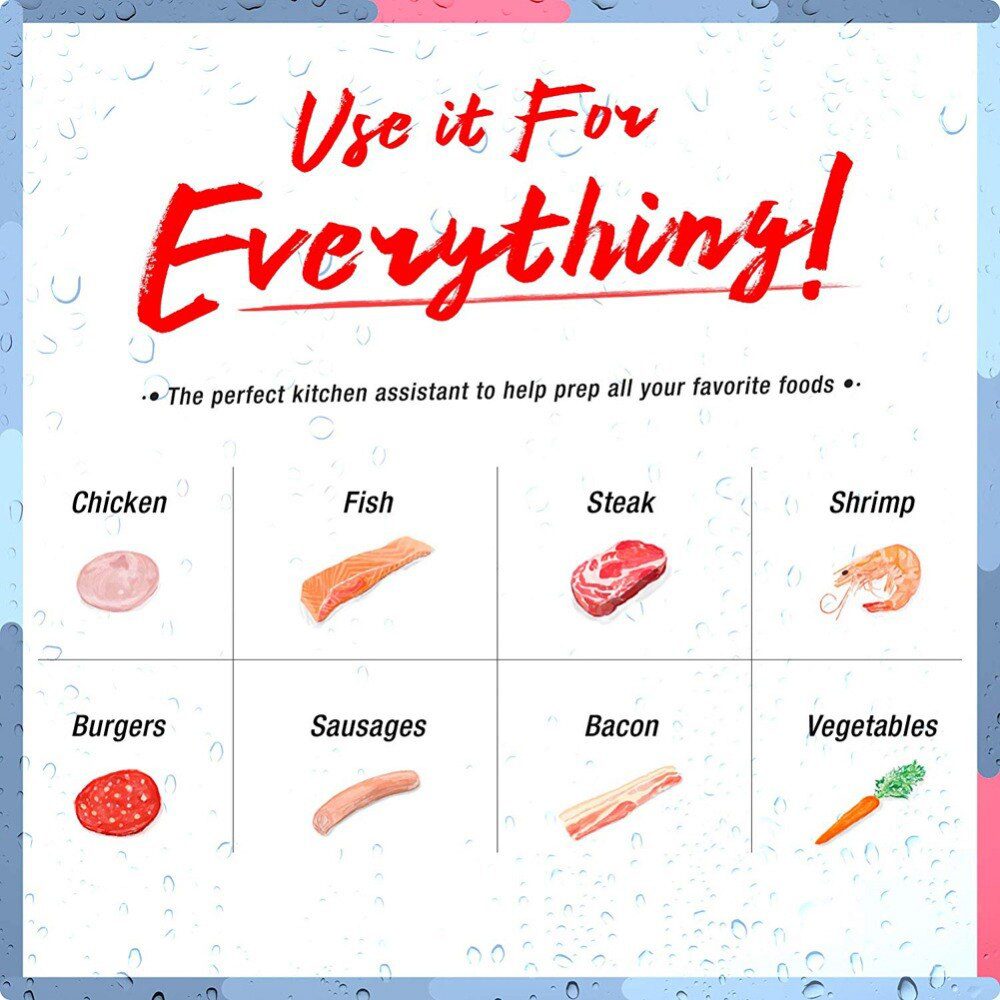 Meijuner Fast Defrosting Tray Thaw Frozen Food Meat Fruit Quick Defrosting Plate Board Defrost Kitchen Gadget Tool Meijuner Fast Defrosting Tray Thaw Frozen Food Meat Fruit Quick Defrosting Plate Board Defrost Kitchen Gadget Tool