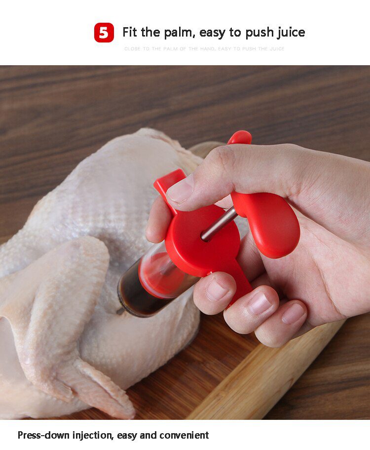 Flavor needle Turkey pork bbq steak meat sauces syringes marinades kitchen accessories Spices cooking tools kitchen gadgets beef