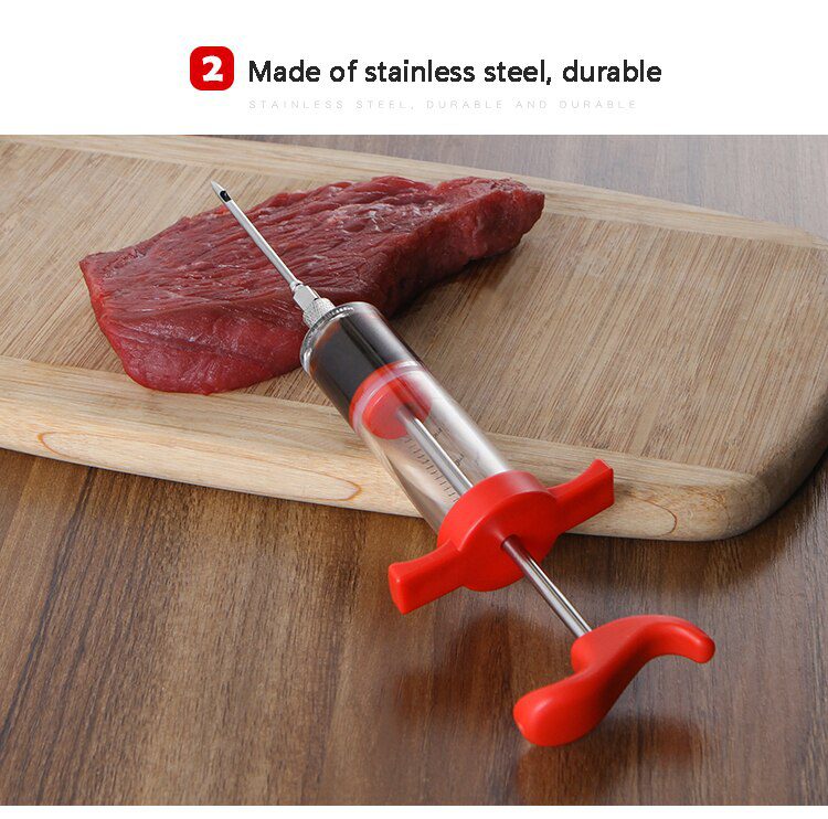 Flavor needle Turkey pork bbq steak meat sauces syringes marinades kitchen accessories Spices cooking tools kitchen gadgets beef