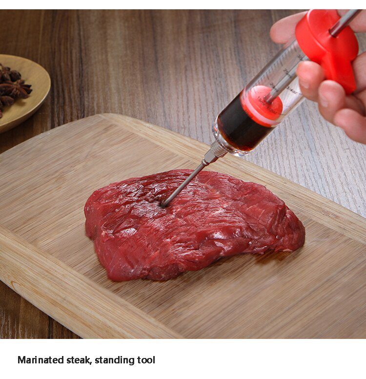 Flavor needle Turkey pork bbq steak meat sauces syringes marinades kitchen accessories Spices cooking tools kitchen gadgets beef