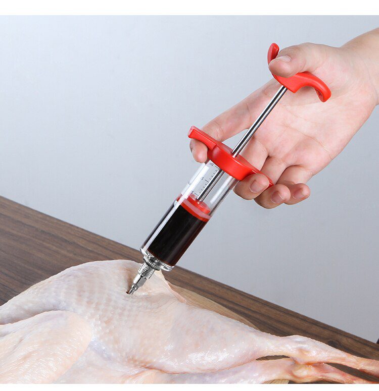 Flavor needle Turkey pork bbq steak meat sauces syringes marinades kitchen accessories Spices cooking tools kitchen gadgets beef