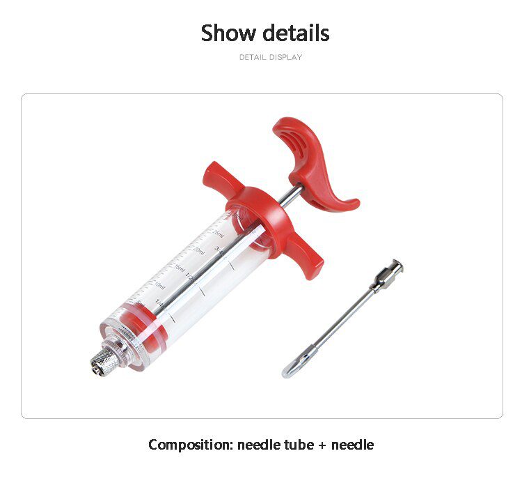 Flavor needle Turkey pork bbq steak meat sauces syringes marinades kitchen accessories Spices cooking tools kitchen gadgets beef