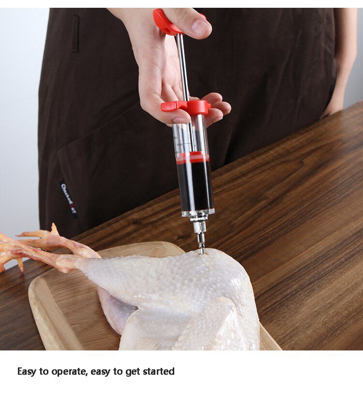 Flavor needle Turkey pork bbq steak meat sauces syringes marinades kitchen accessories Spices cooking tools kitchen gadgets beef