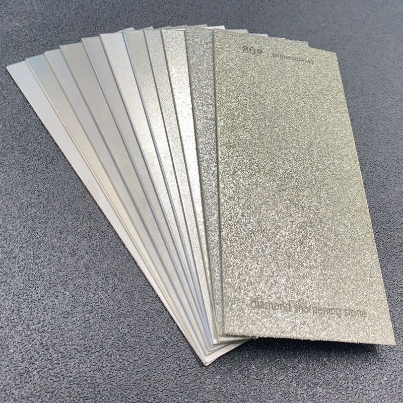 80-3000 grit Diamond stone Sheet Sharpening stone knife sharpener Kitchen knife grinding tools sharpener Garden Abrasives