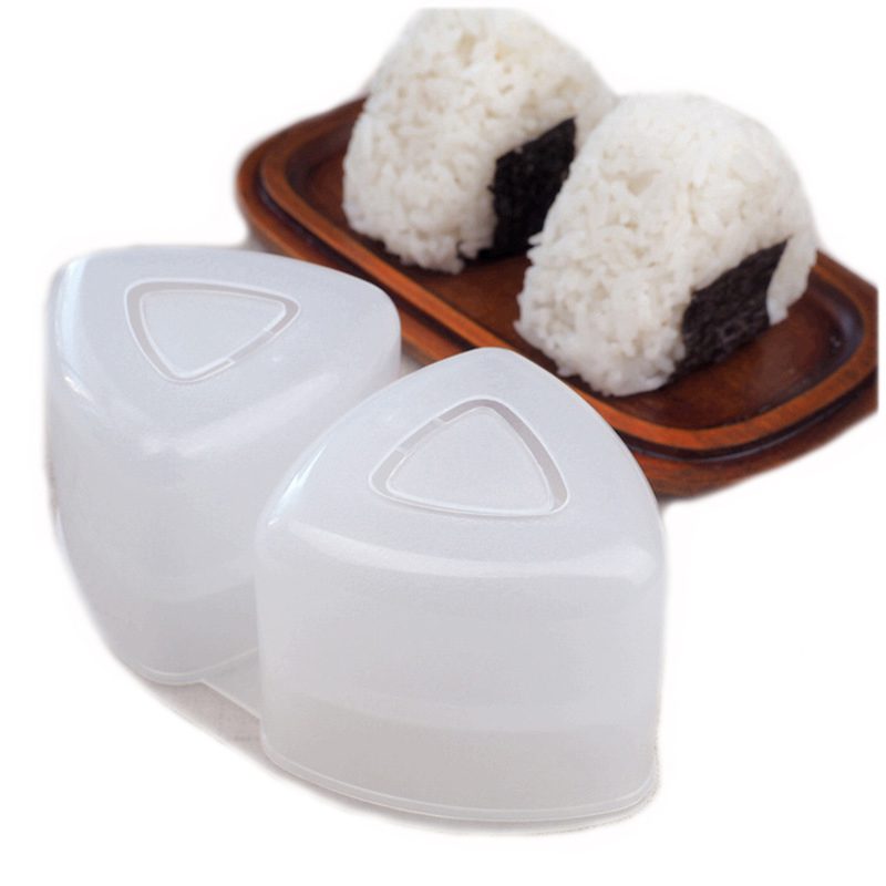4PCS/Set DIY Sushi Mold Onigiri Rice Ball Food Press Triangular Sushi Maker Mold Sushi Kit Japanese Kitchen Bento Accessories