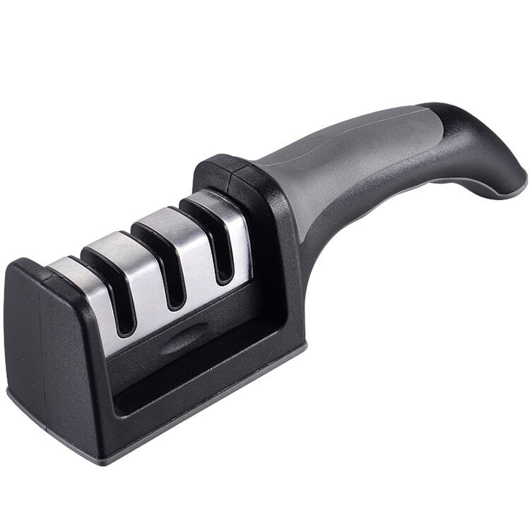 LMETJMA 3-Stage Knife Sharpener with 1 More Replace Sharpener Manual Kitchen Knife Sharpening Tool For all Knives KC0319 LMETJMA 3-Stage Knife Sharpener with 1 More Replace Sharpener Manual Kitchen Knife Sharpening Tool For all Knives KC0319