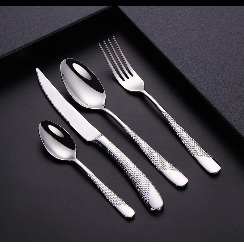 Kitchen Tableware Cutlery Set Silver Cutlery Set Stainless Steel Luxury Dinnerware Fork Spoon Knife Western Dinner Set Gold Kitchen Tableware Cutlery Set Silver Cutlery Set Stainless Steel Luxury Dinnerware Fork Spoon Knife Western Dinner Set Gold