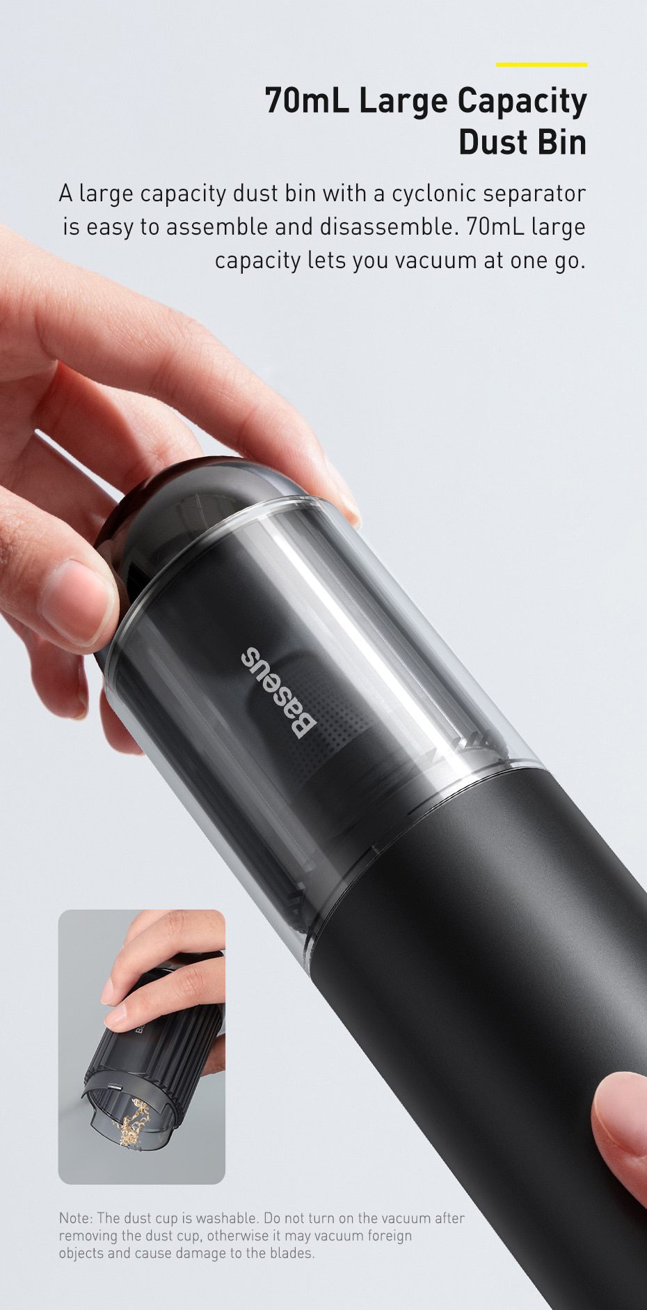 Mini Car Cleaning Handheld Vacum Cleaner