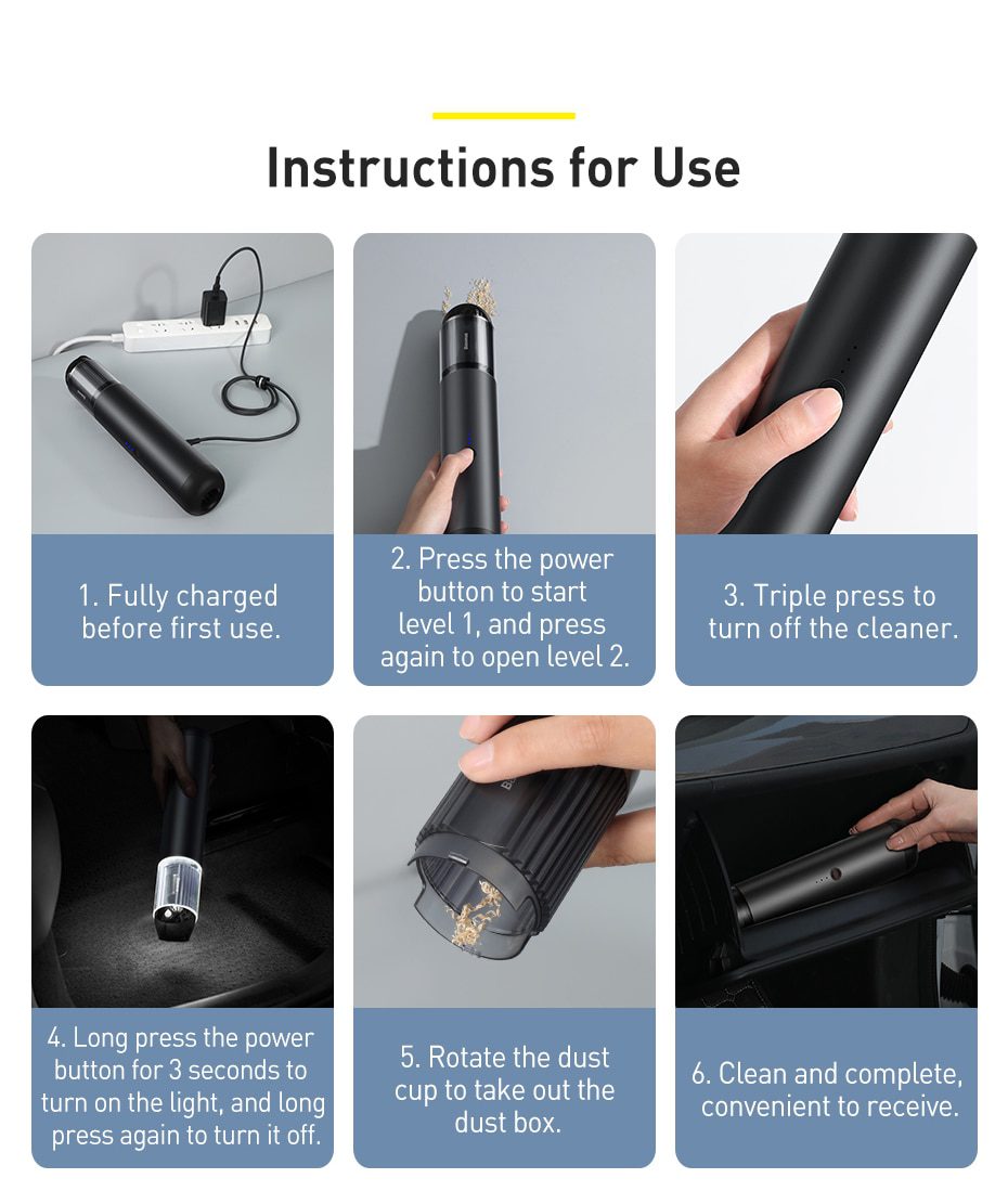 Mini Car Cleaning Handheld Vacum Cleaner