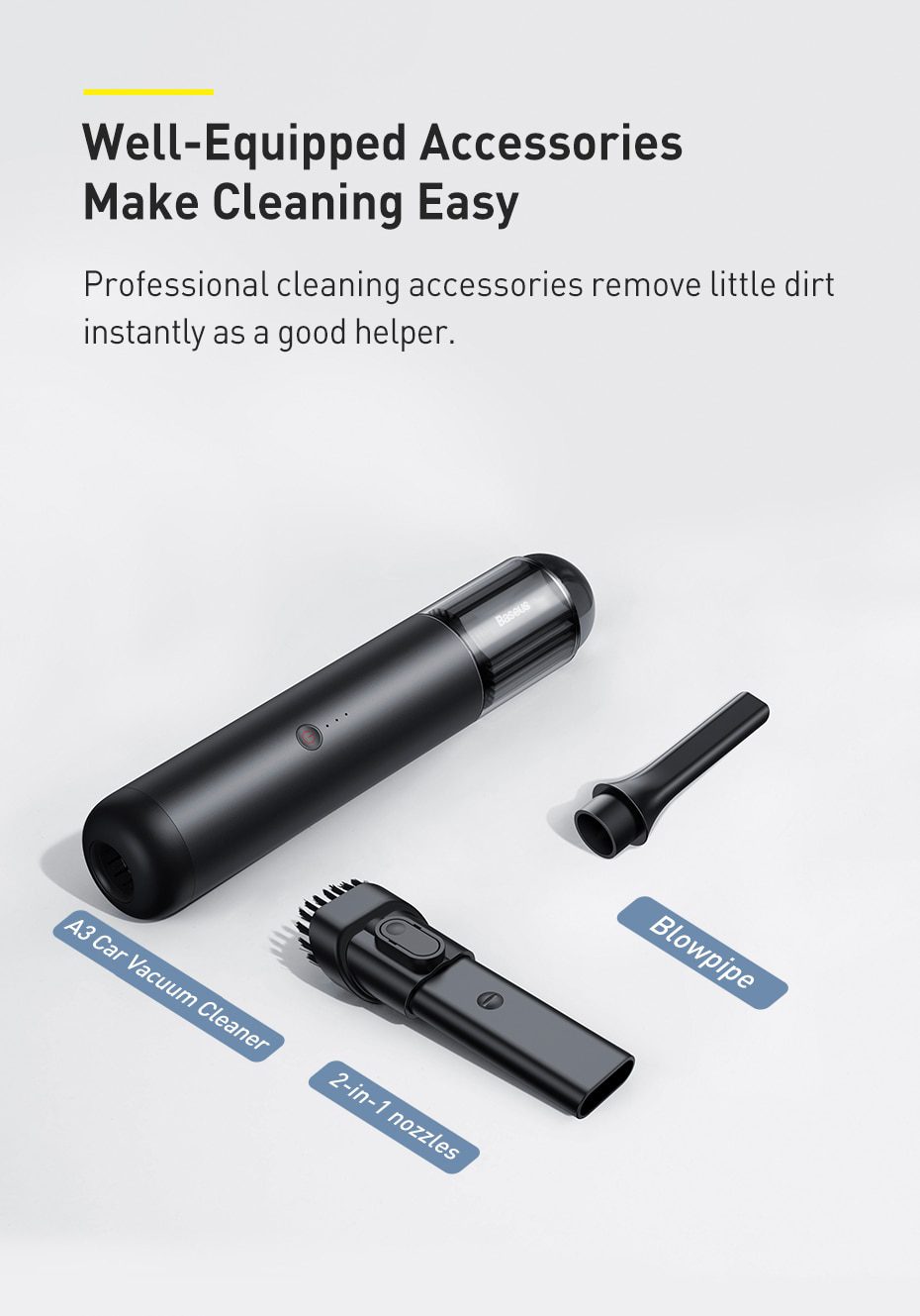 Mini Car Cleaning Handheld Vacum Cleaner