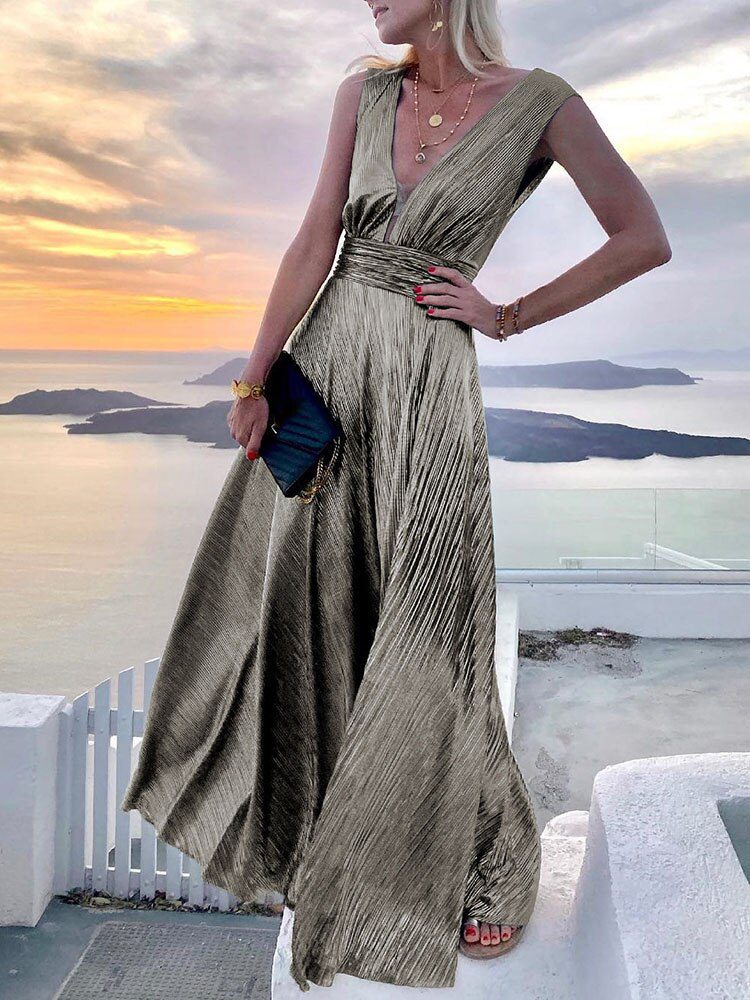 Sleeveless Chest Wrapping Dress Summer Women Sexy Hollow Out Solid Strapless Ladies Maxi Party Dress Fashion Streetwear Vestidos