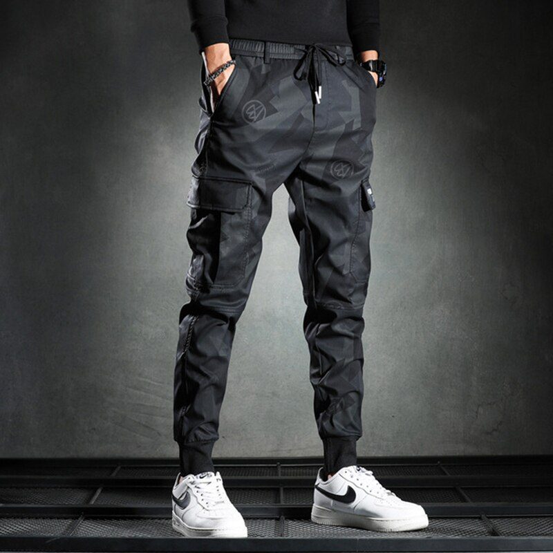 Brand Men Fashion 2022 Streetwear Casual Camouflage Jogger Pants Tactical Military Trousers Men Cargo Pants for Droppshipping