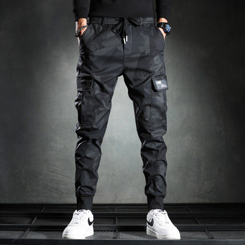 Brand Men Fashion 2022 Streetwear Casual Camouflage Jogger Pants Tactical Military Trousers Men Cargo Pants for Droppshipping