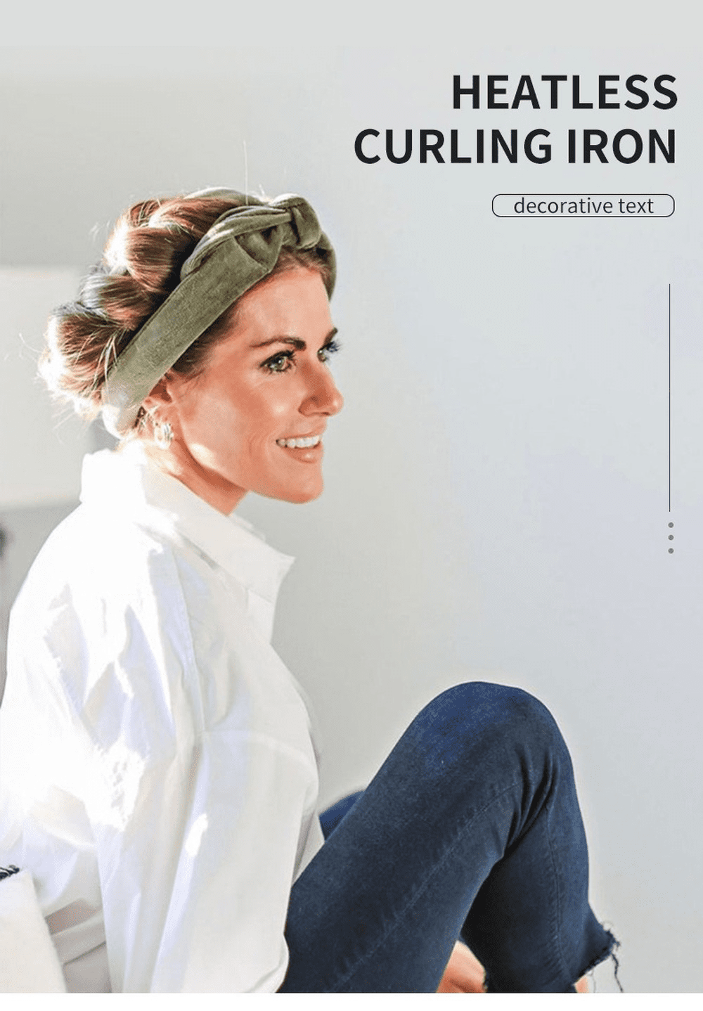 Heatless Curling Rod Headband No Heat Hair Curlers Lazy Hair Rollers Sleeping Soft Curl Bar Wave Formers DIY Hair Styling Tools Heatless Curling Rod Headband No Heat Hair Curlers Lazy Hair Rollers Sleeping Soft Curl Bar Wave Formers DIY Hair Styling Tools