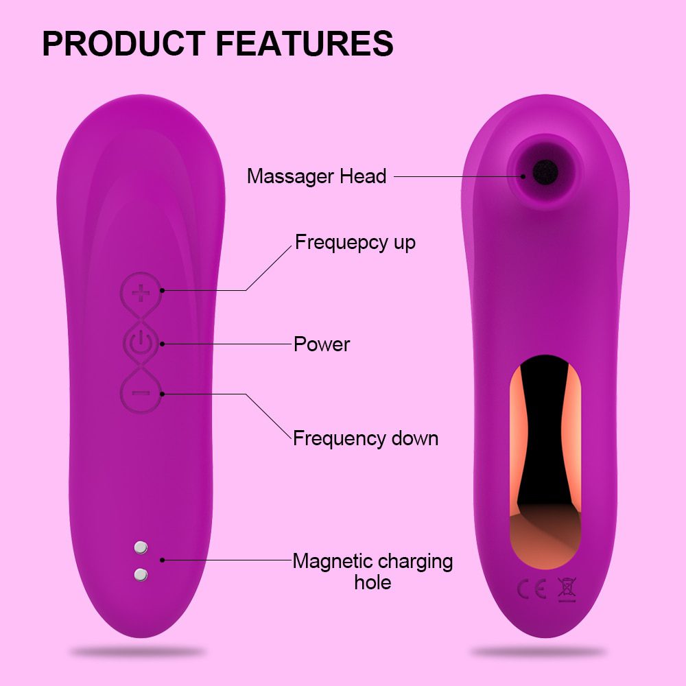 Clit Sucker Vagina Sucking Vibrator Female Clitoris Vacuum Stimulator Nipple Sex Toys for Adults 18 Women Masturbator Product