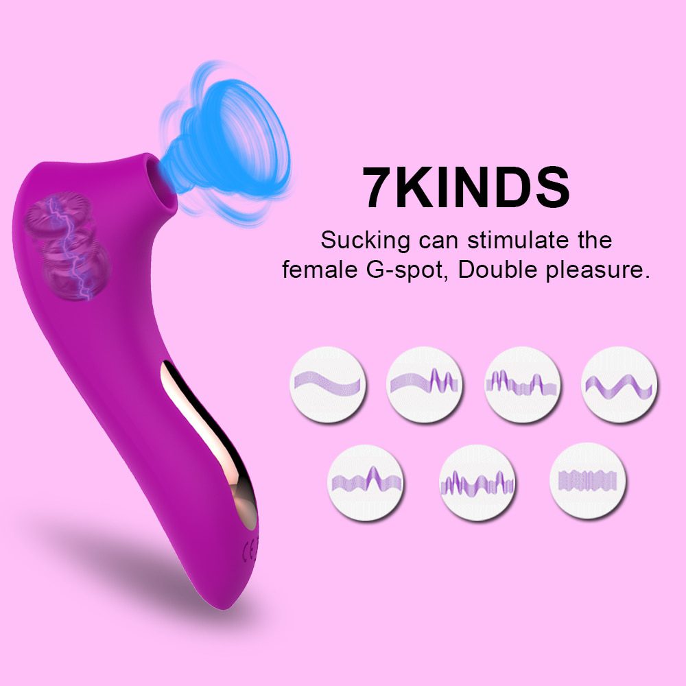 Clit Sucker Vagina Sucking Vibrator Female Clitoris Vacuum Stimulator Nipple Sex Toys for Adults 18 Women Masturbator Product