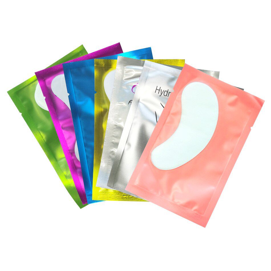 50Pairs/Lots Eye Patches Eyelash Extension Under Eye Pads Makeup Eyelash Patches Tip Stickers Pads For Eyelash Extension Makeup