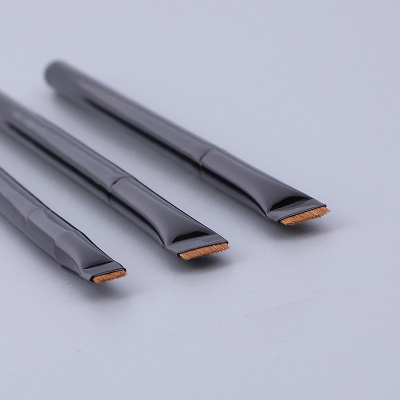 LOYBJ 1/2pcs Blade Makeup Brushes Angled Thin Eyebrow Brush Flat Fine Eyeliner Brush Professional Liner Brow Beauty Make Up Tool