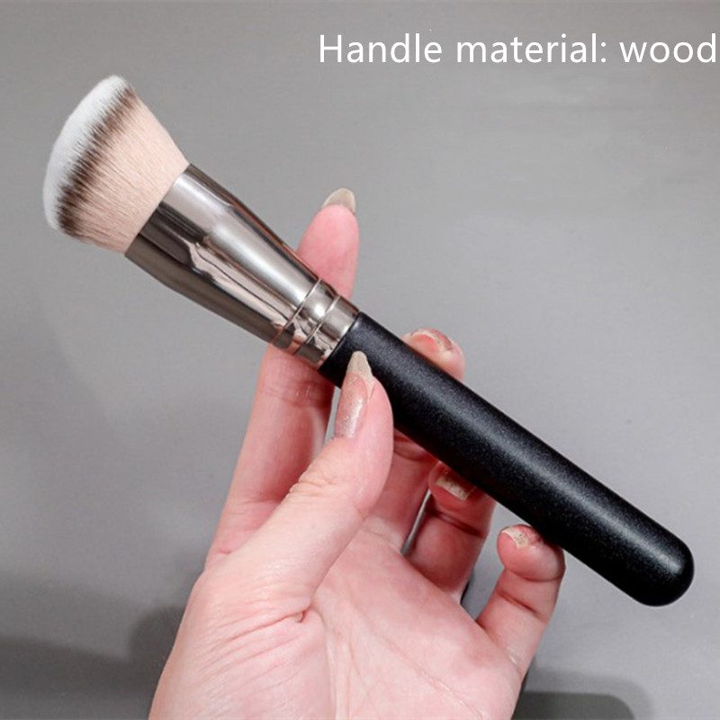 Makeup Brushes Foundation Concealer Angled Seamless Cover Synthetic Dark Circle Liquid Cream Cosmetics Contour Brush Beauty Tool Makeup Brushes Foundation Concealer Angled Seamless Cover Synthetic Dark Circle Liquid Cream Cosmetics Contour Brush Beauty Tool