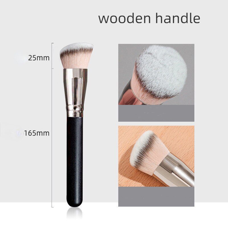 Makeup Brushes Foundation Concealer Angled Seamless Cover Synthetic Dark Circle Liquid Cream Cosmetics Contour Brush Beauty Tool Makeup Brushes Foundation Concealer Angled Seamless Cover Synthetic Dark Circle Liquid Cream Cosmetics Contour Brush Beauty Tool