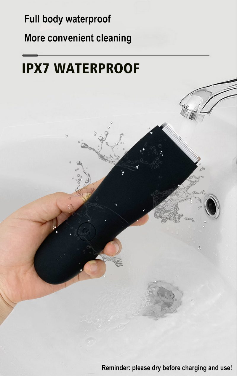 Men's Electric Groin Hair Trimmer Pubic Hair Trimmer Body Grooming Clipper for Men Bikini Epilator Rechargeable Shaver Razor Men's Electric Groin Hair Trimmer Pubic Hair Trimmer Body Grooming Clipper for Men Bikini Epilator Rechargeable Shaver Razor