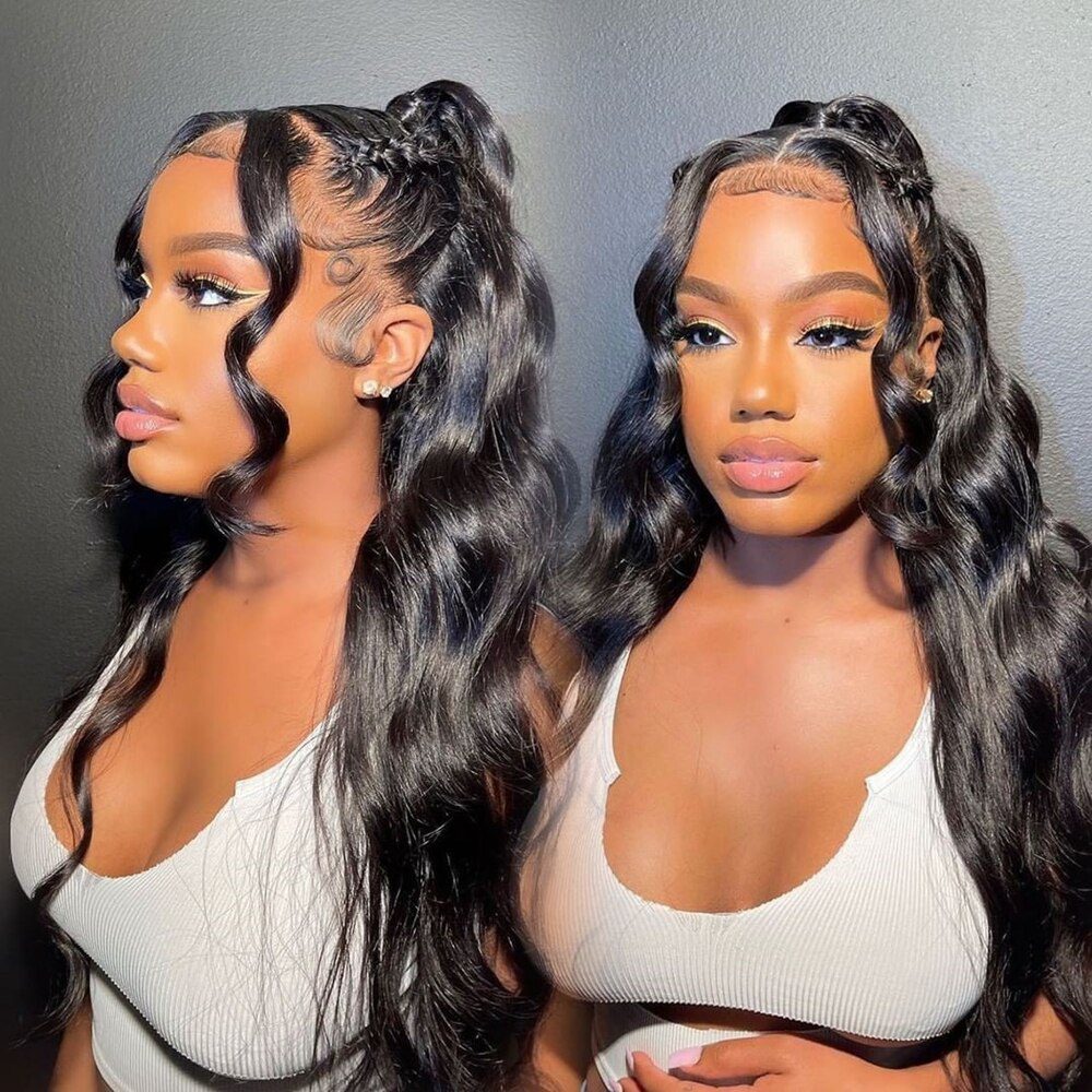 Body Wave 360 Full Lace Wig Human Hair Pre Plucked 13x6 Hd Lace Frontal Wig Brazilian Hair Wigs For Women 13x4 Lace Frontal Wig