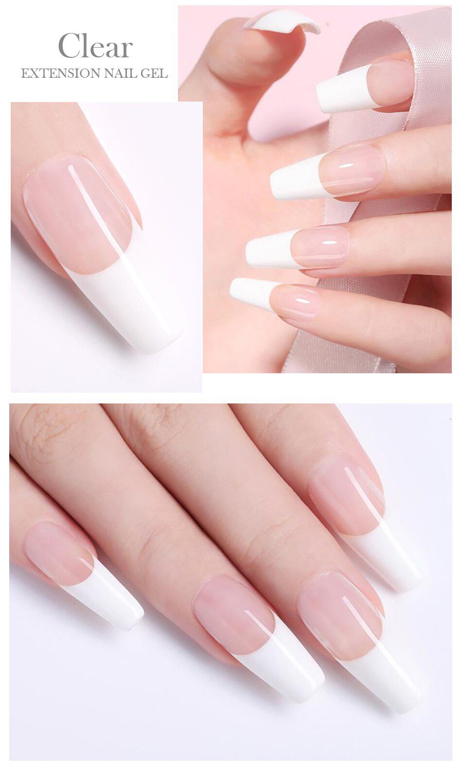 BORN PRETTY 60/30ml Hard Jelly Extension Nail Gel Polish French Nails Nude Pink White Clear Fibre Glass Gum For Manicure Extend BORN PRETTY 60/30ml Hard Jelly Extension Nail Gel Polish French Nails Nude Pink White Clear Fibre Glass Gum For Manicure Extend