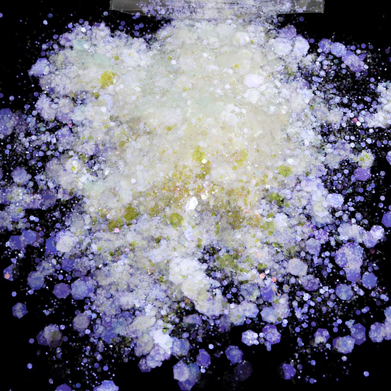 White Iridescent Glitter Irregular Flakes Resin Shaker Fillers Fillings DIY Crafts Nail Art Decorations Shiny Mermaid Sequins